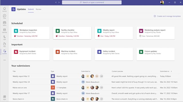 Image showing instant messenger software for business Microsoft Teams