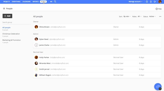 Image showing instant messenger software for business ProofHub