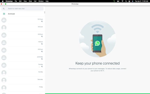 How to connect to Whatsapp Business Web App