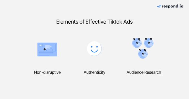 Icons showing TikTok tips to help readers get the most out of their TikTok viewers and TikTok followers.
