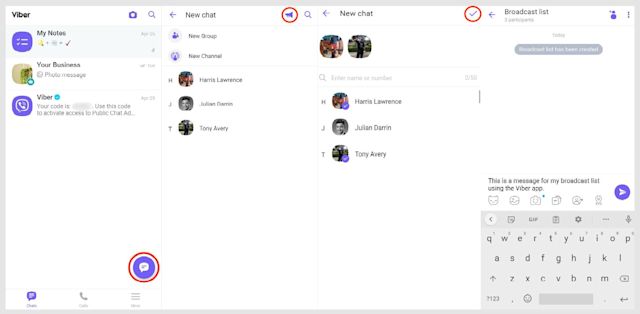 Send Bulk Message Viber App