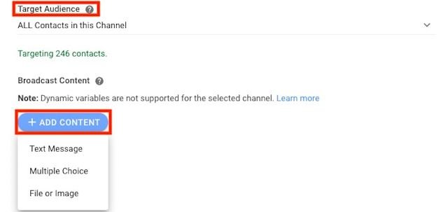 respond.io create broadcast list on Viber