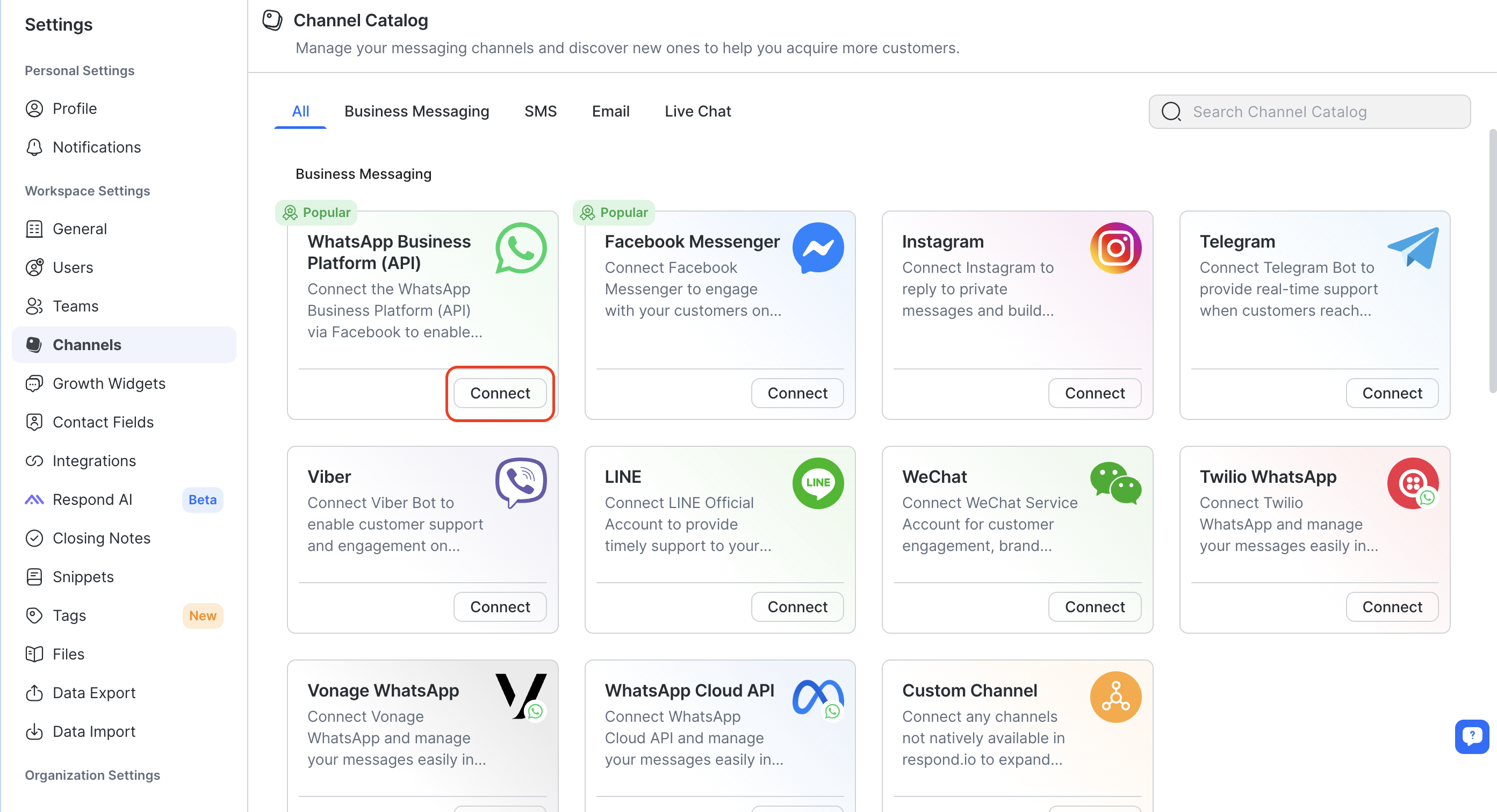 Step 1 - WABA migration