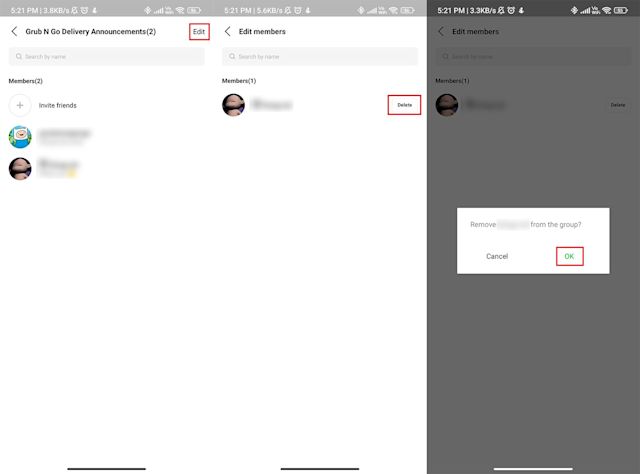 an image showing how to remove members