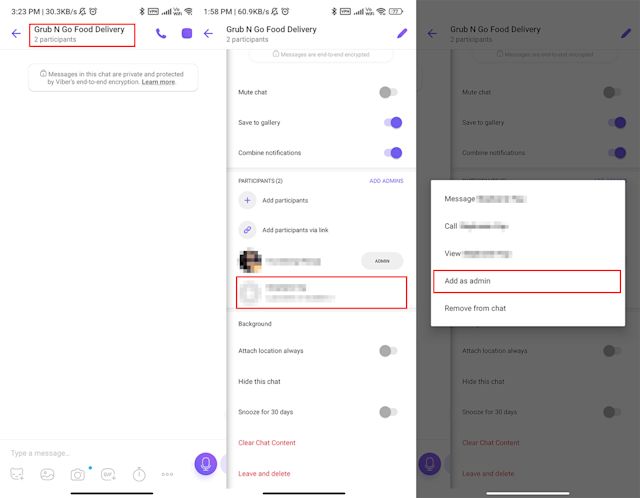 An image showing how you add admins