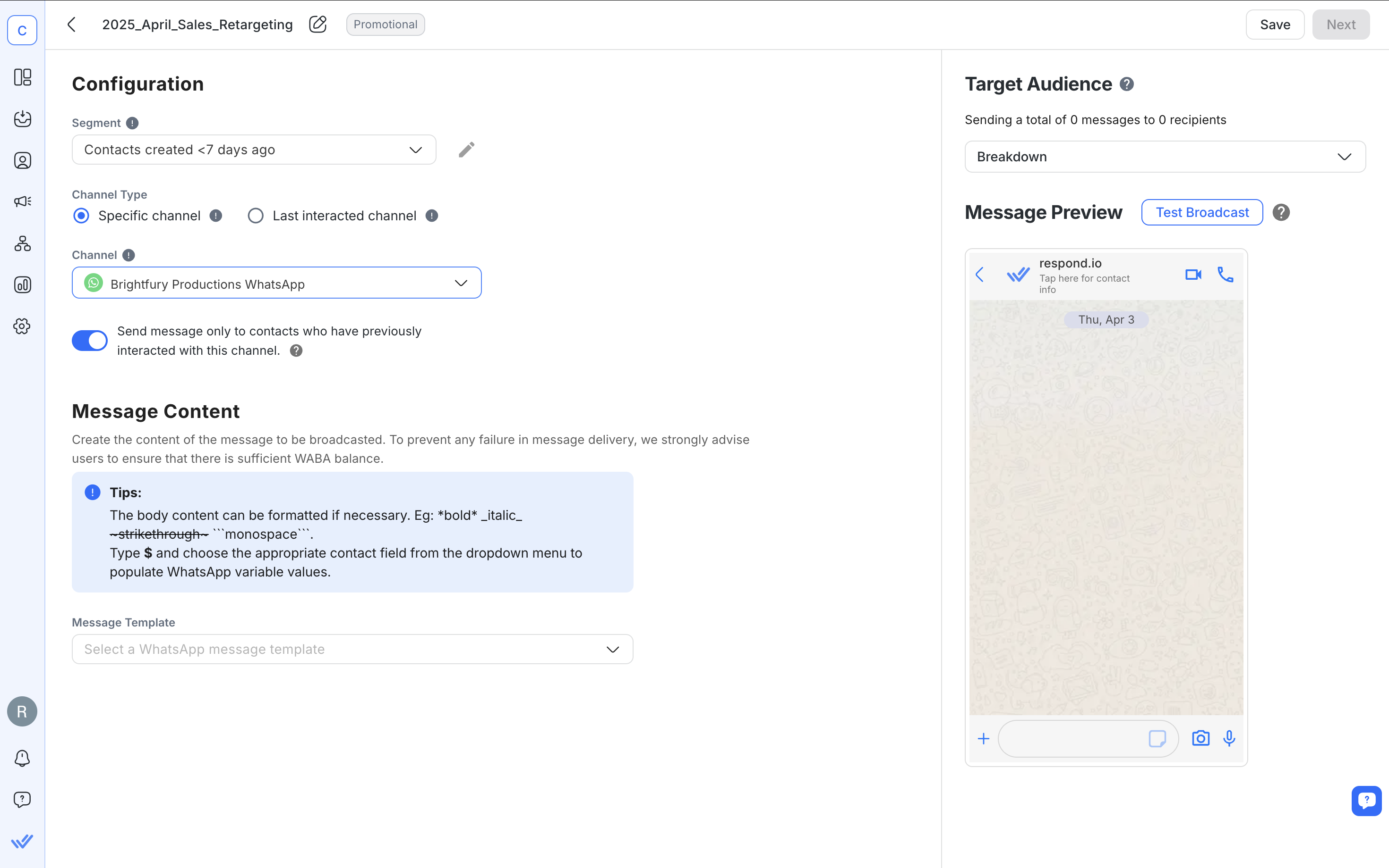 WA Broadcast Audience Segments