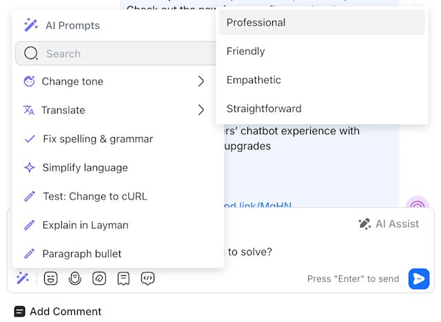 An image showing Respond AI Prompts to help you craft the right message, every time