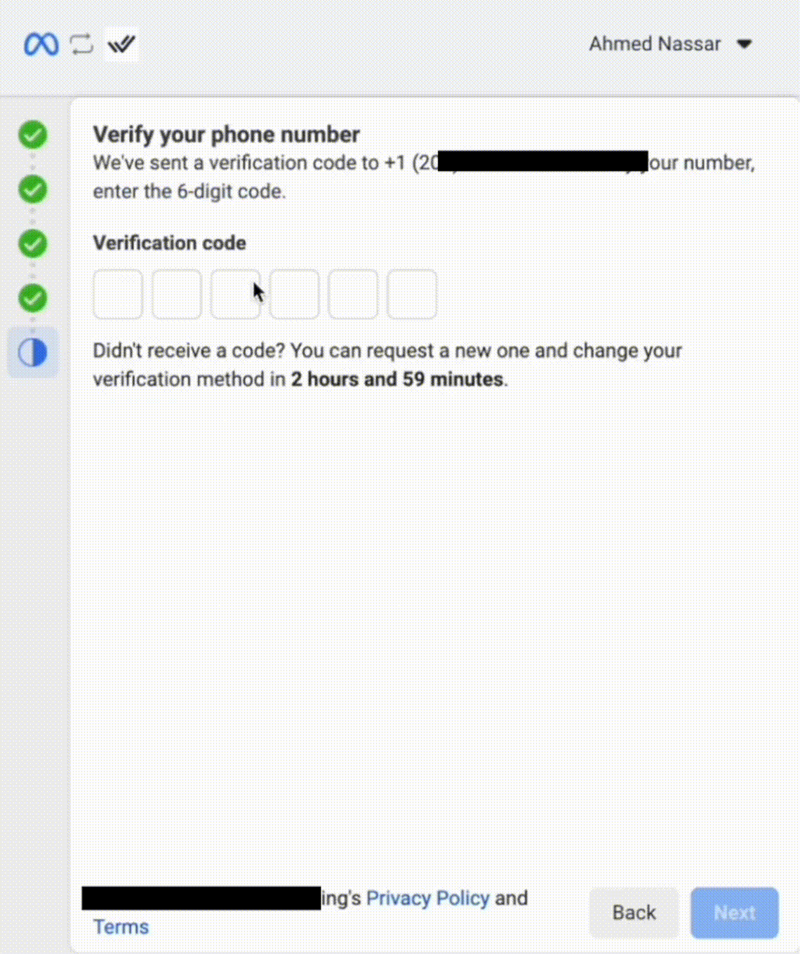 Step 4 - WABA migration
