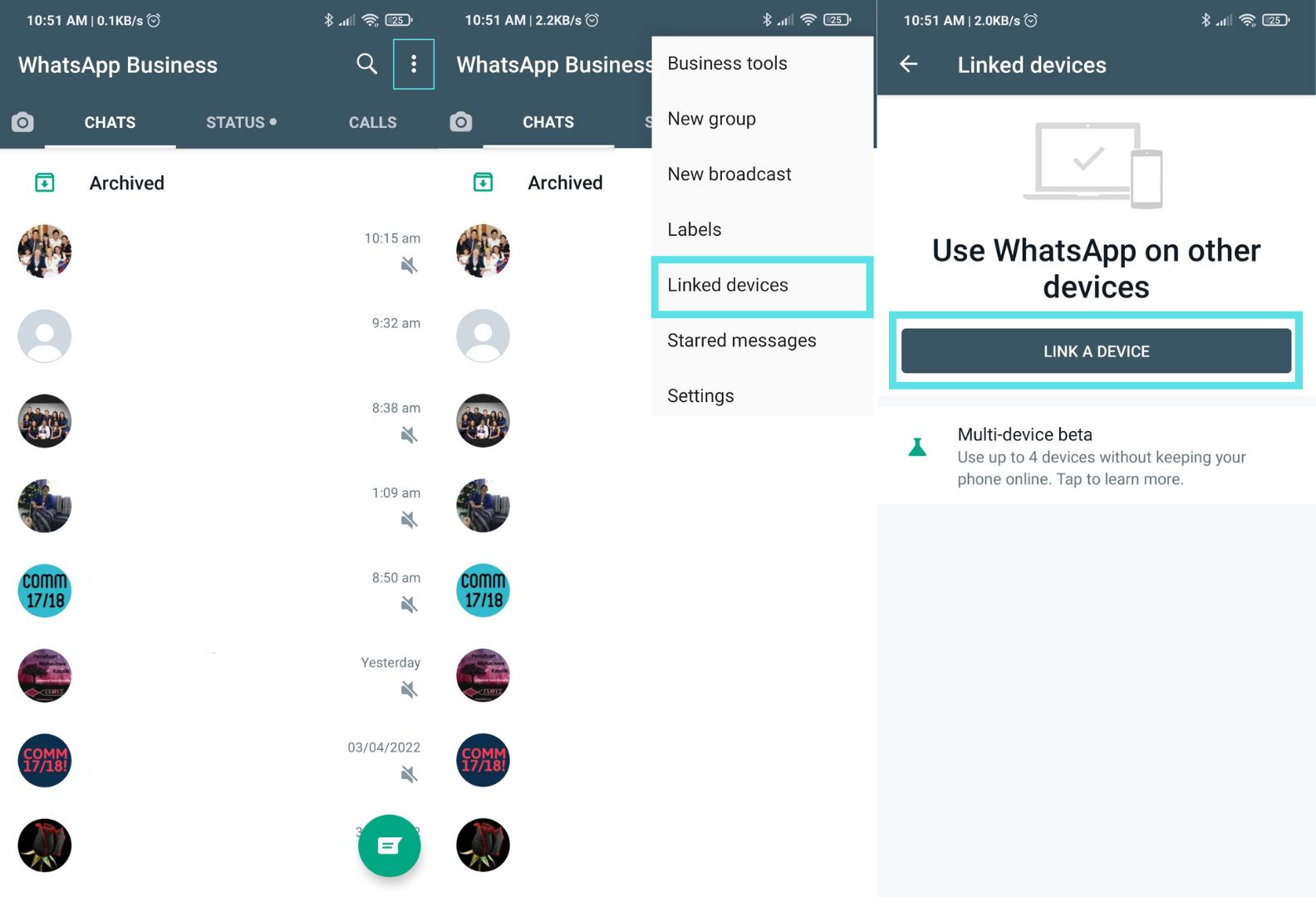 How to connect to Whatsapp Business Web App