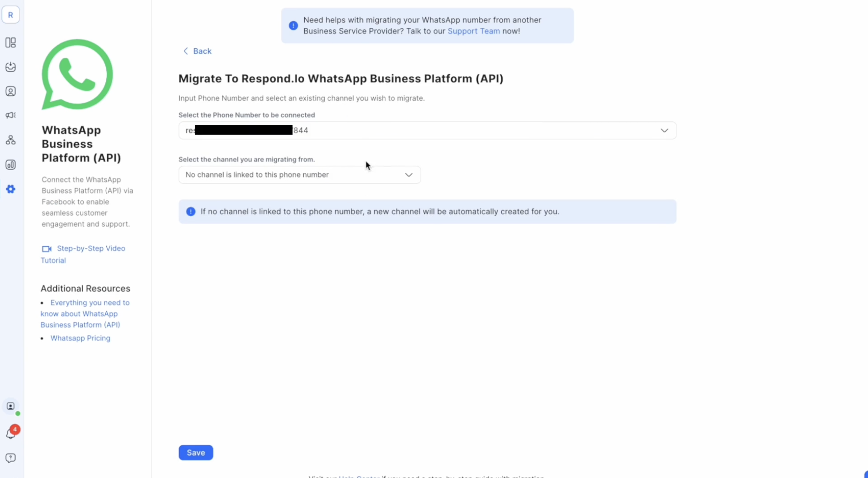 step 5 - WABA migration
