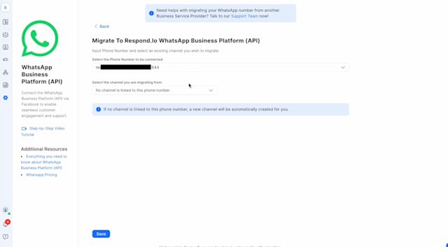 step 5 - WABA migration