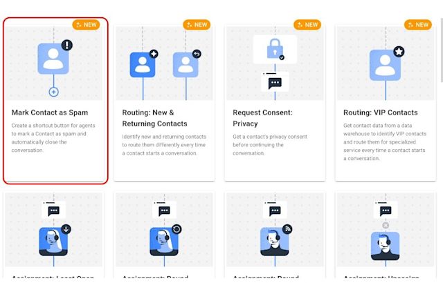Managing spam over instant messaging on respond.io: Step 3
