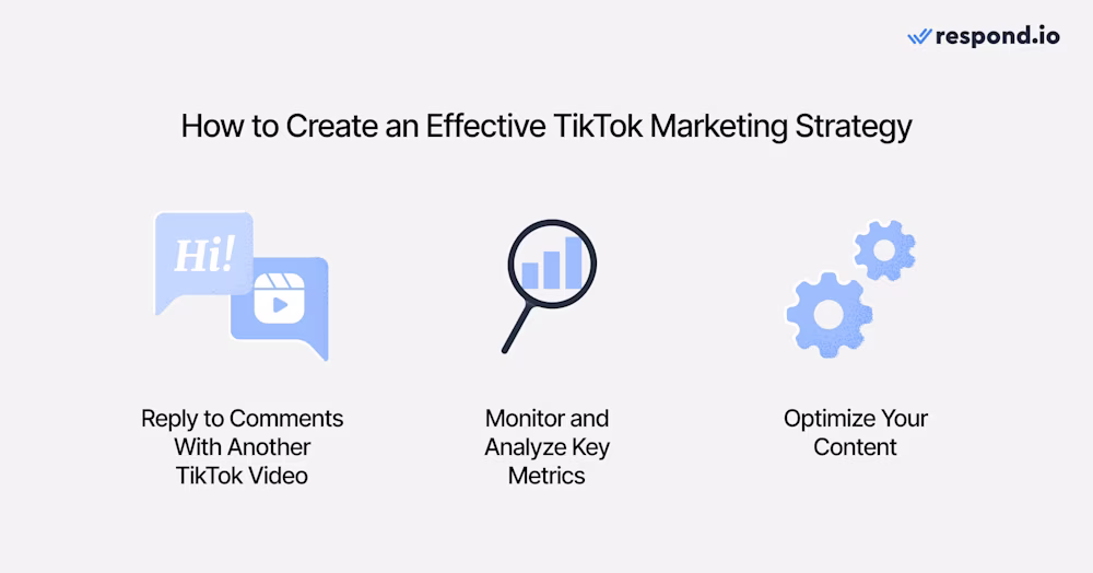 Una imagen que muestra las formas adicionales de crear una buena estrategia de marketing en TikTok
